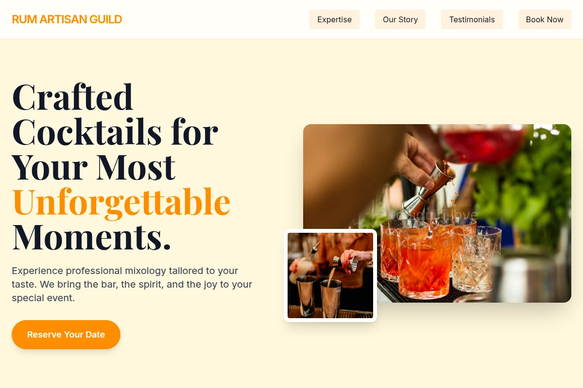 Cane Bartending