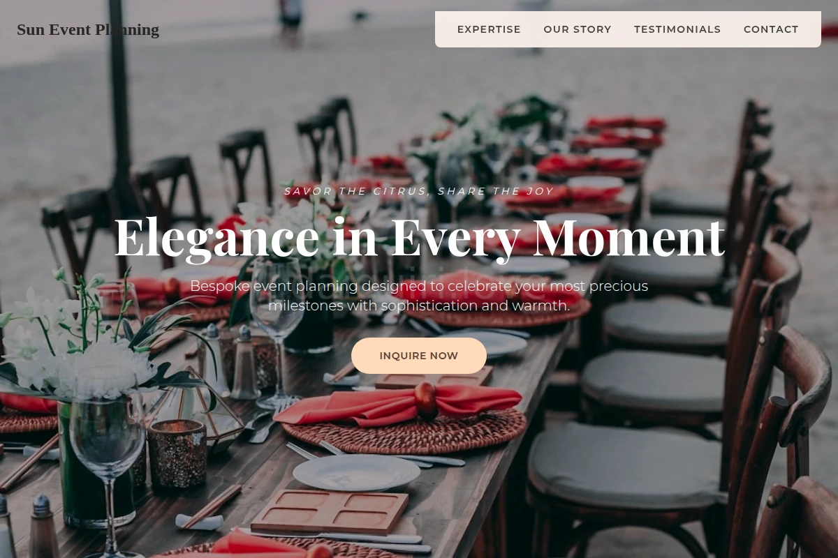 Sun Event Planning