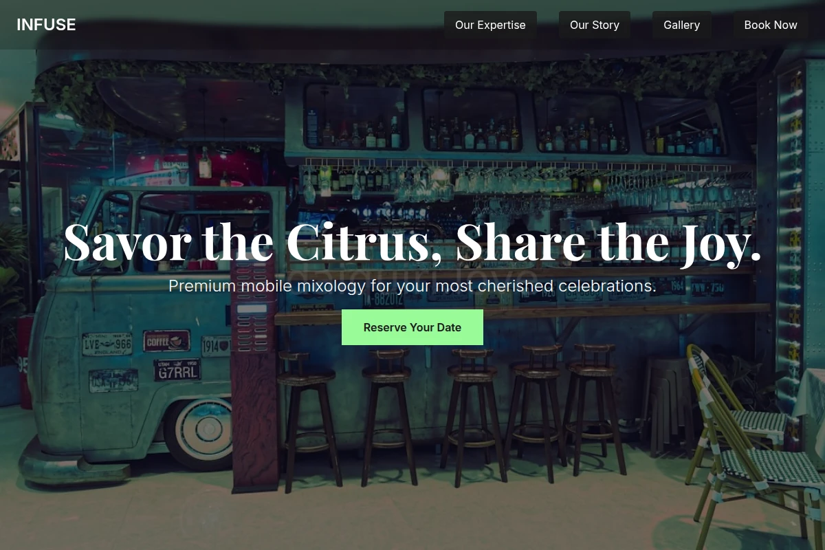 Infuse Mobile Bar
