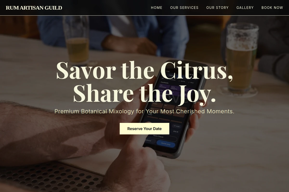 Botanicals Mobile Bar